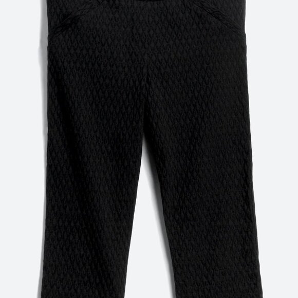 Bobbie Capri Straight Leg Jacquard Pant - Picture 1 of 3